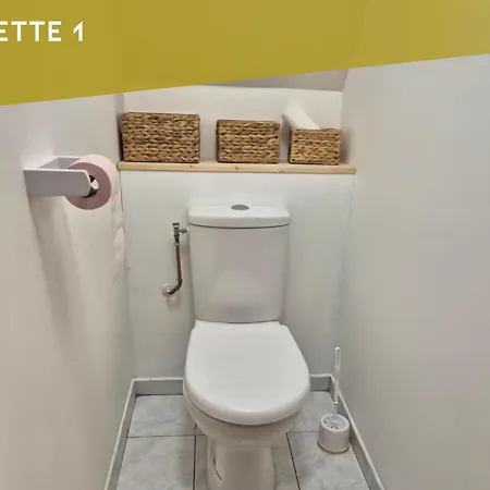 別荘 La Naturelle - Maison 4 & Parking Prive Bois-Bernard